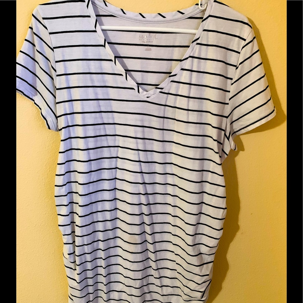 Isabel Maternity Striped Tee